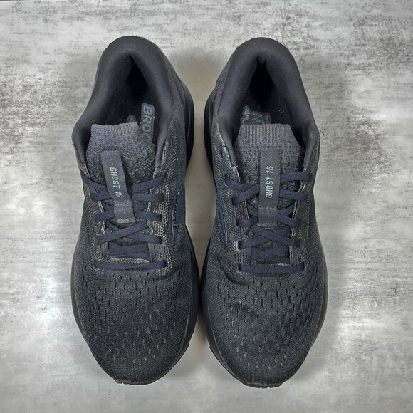 Brooks Ghost 16 Running Shoes - Women's Size 10.5 - Black - Picture 7 of 9